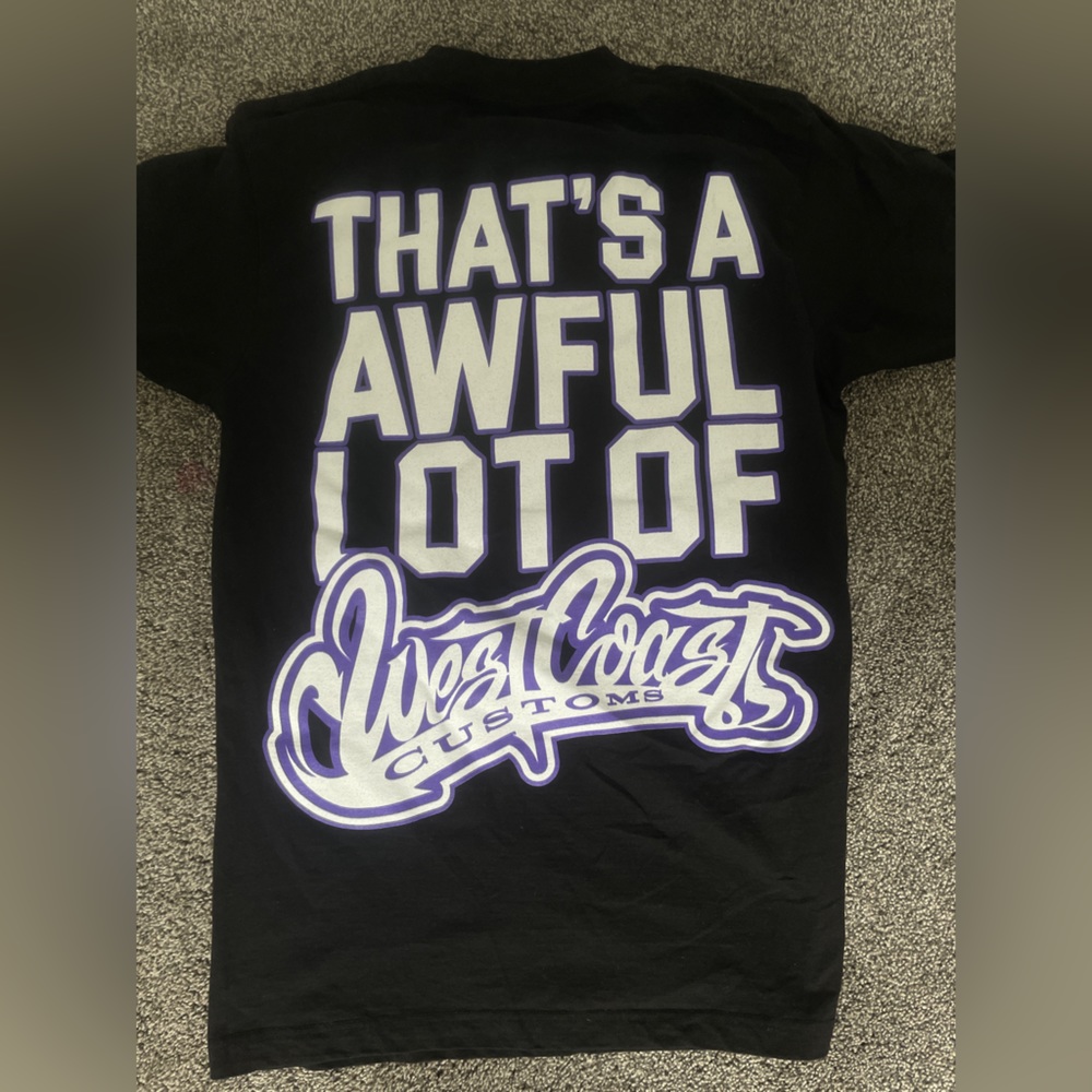 Awful lot of cough syrup X west coast customs collab